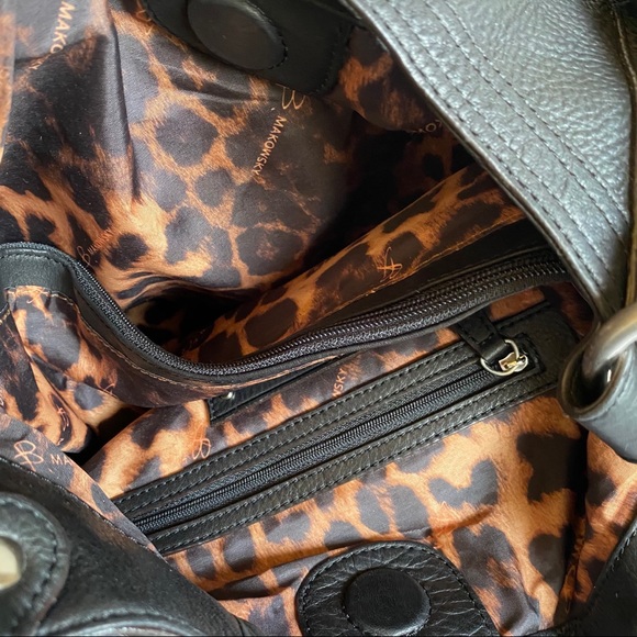 B MAKOWSKY LARGE BALCK TOTE NEVER USED - Picture 9 of 12